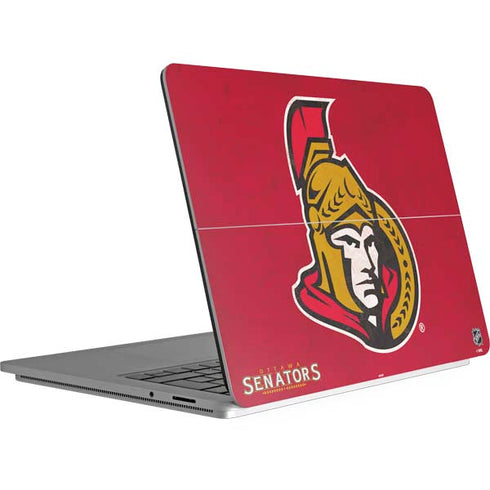 NHL Ottawa Senators Distressed Surface Laptop Studio Skin